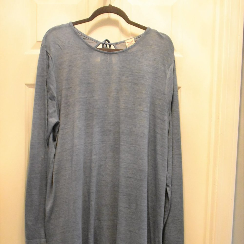 Blue Heather Faded Glory Dress size XXL (20)